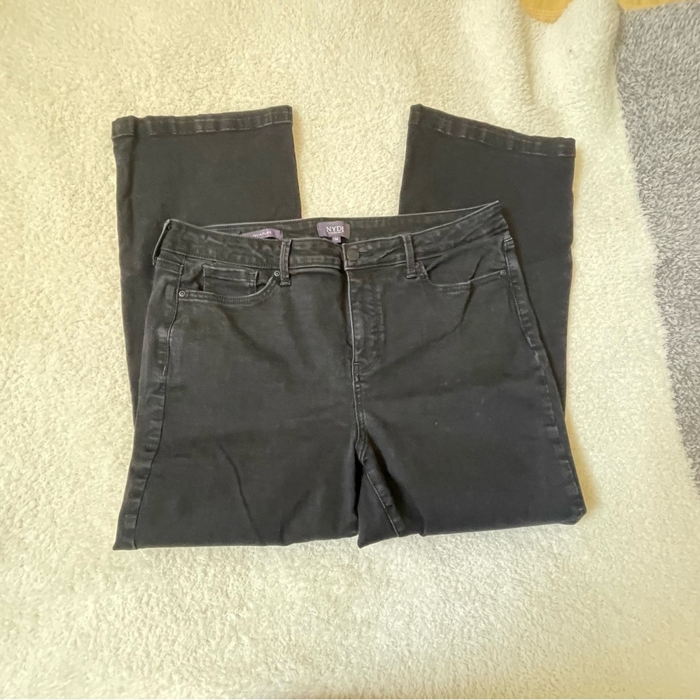 NYDJ Julia Relaxed Flare
Jeans- Black Size 14 - Picture 8 of 16